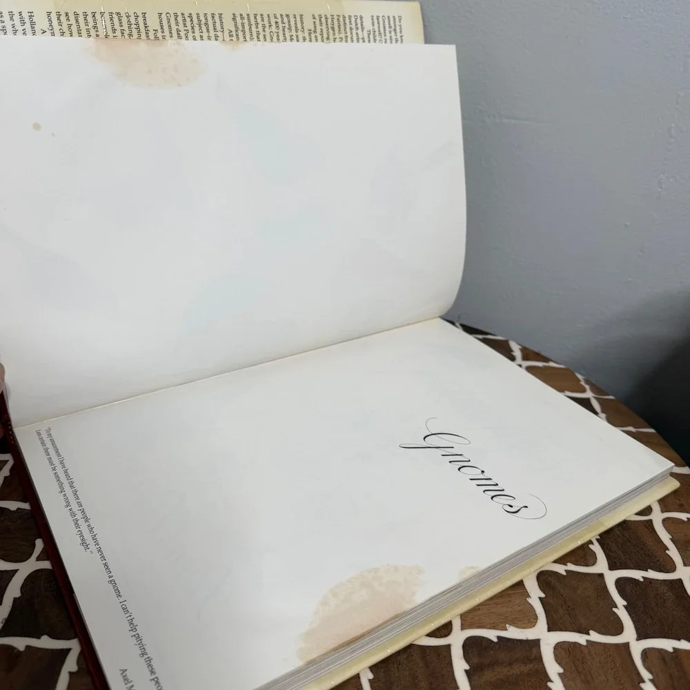 Gnomes Book Wil Huygen Rien Poortvliet Illustrated Hardcover 1977 First‎ Edition